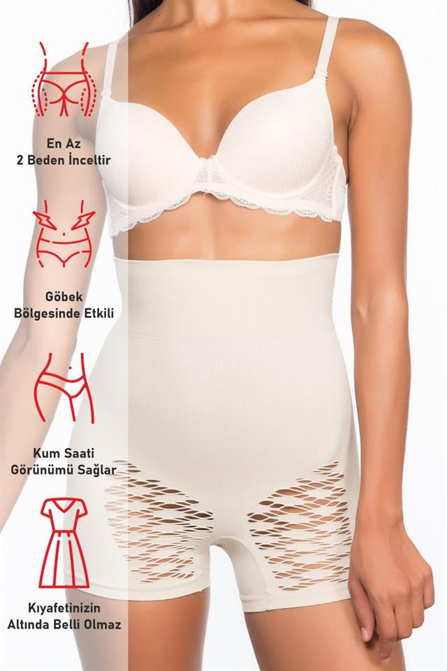 Ten 2064 Butt Open Fancy Boxer Korsett