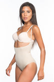 Ten  2073 Slim Chest Open Pattern Body Corset