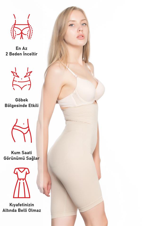 Ten 2074 Korsett mit hoher Taille und doppeltem, langem Bein