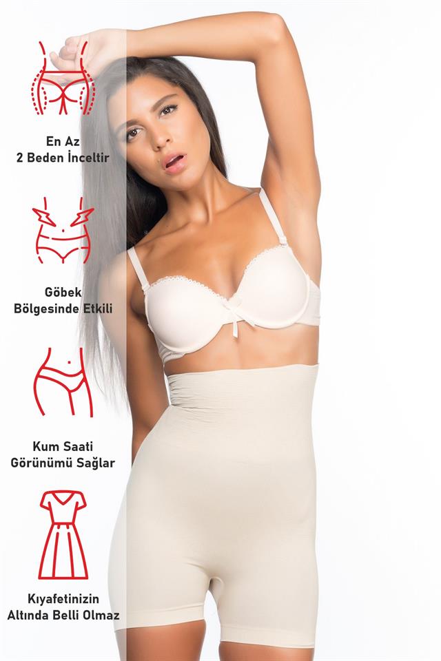 Ten 2075 Korsett mit hoher Taille und doppeltem, kurzem Bein