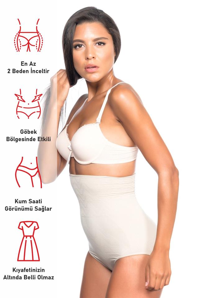 Ten  2079 High Waist Pattern Double Slip Corset