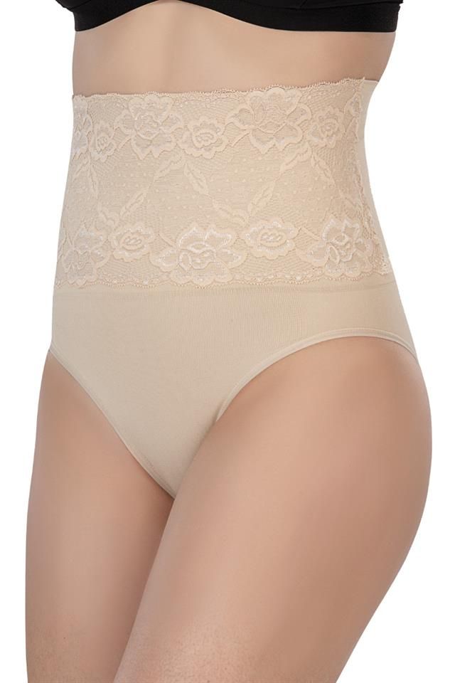 Ten  2090 Front Lace High Waist Slip Corset