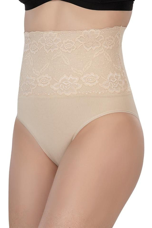 Ten  2090 Front Lace High Waist Slip Corset