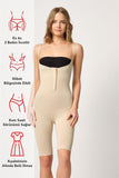 Ten  2093 Front Padded Chest Open Leg Corset