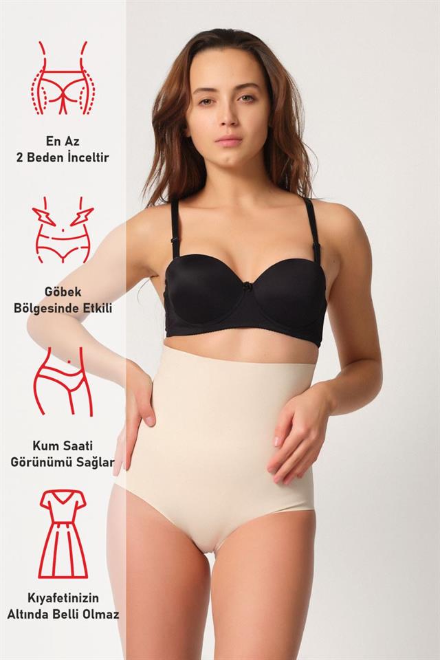 Ten  2708 Laser High Waist Cut Slip Corset