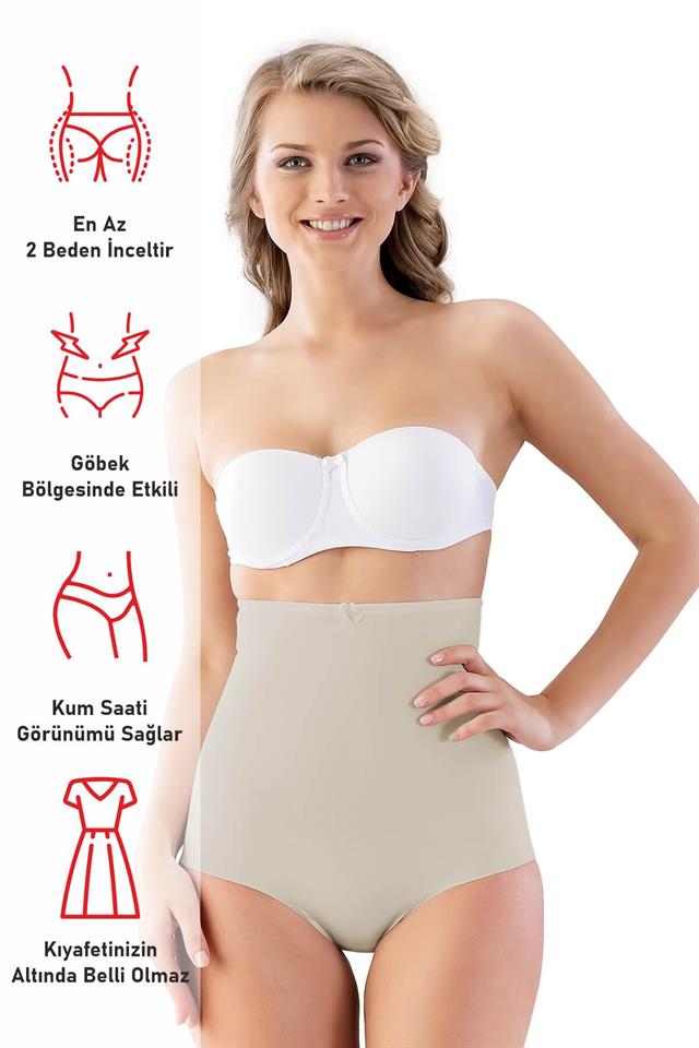 Ten  2813 High Waist Slip Laser Corset