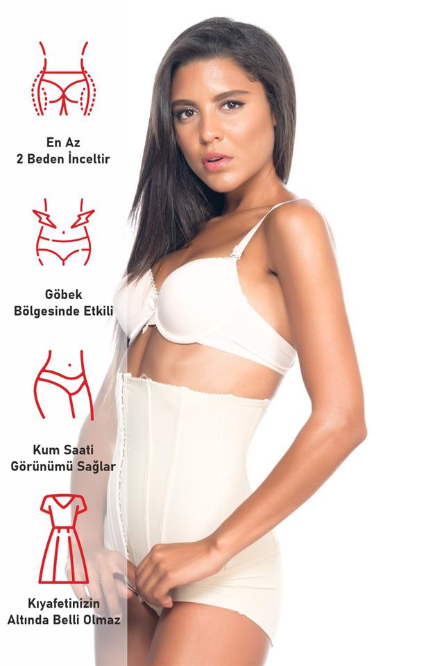Ten  2824 High Waist Balen Aligned Slip Laser Corset