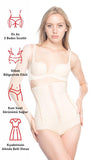 Ten 2886 Korsett mit hoher Taille und Spitzenunterkleid im Laser-Look
