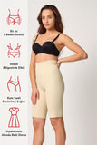Ten  2923 High Waist Carpal Leg Laser Corset
