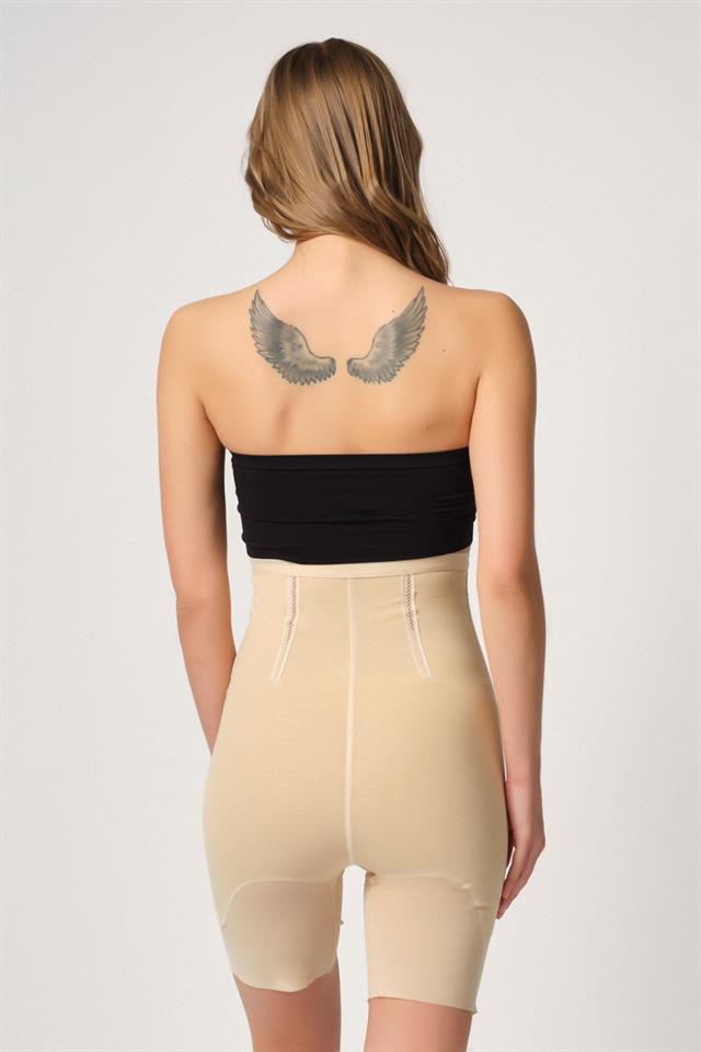 Ten  2928 Laser Corset with Front Padded Lace Leg