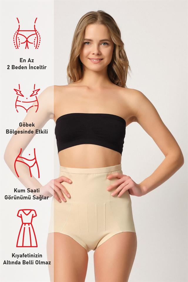 Ten  2931 Abdominal Balen Backed Slip Laser Corset