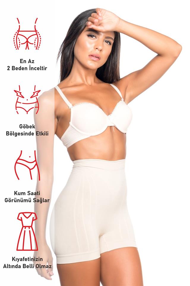 Ten 7027 Schmales Boxerkorsett mit niedriger Taille