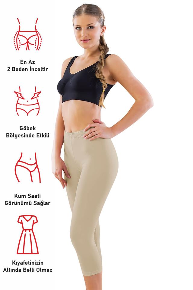 Ten Mi 7300 Battal Capri-Leggings