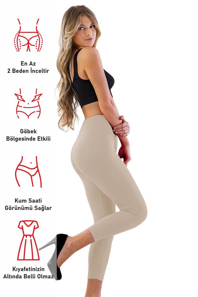Ten Mi 7700 Lange Lycra-Tanga-Leggings