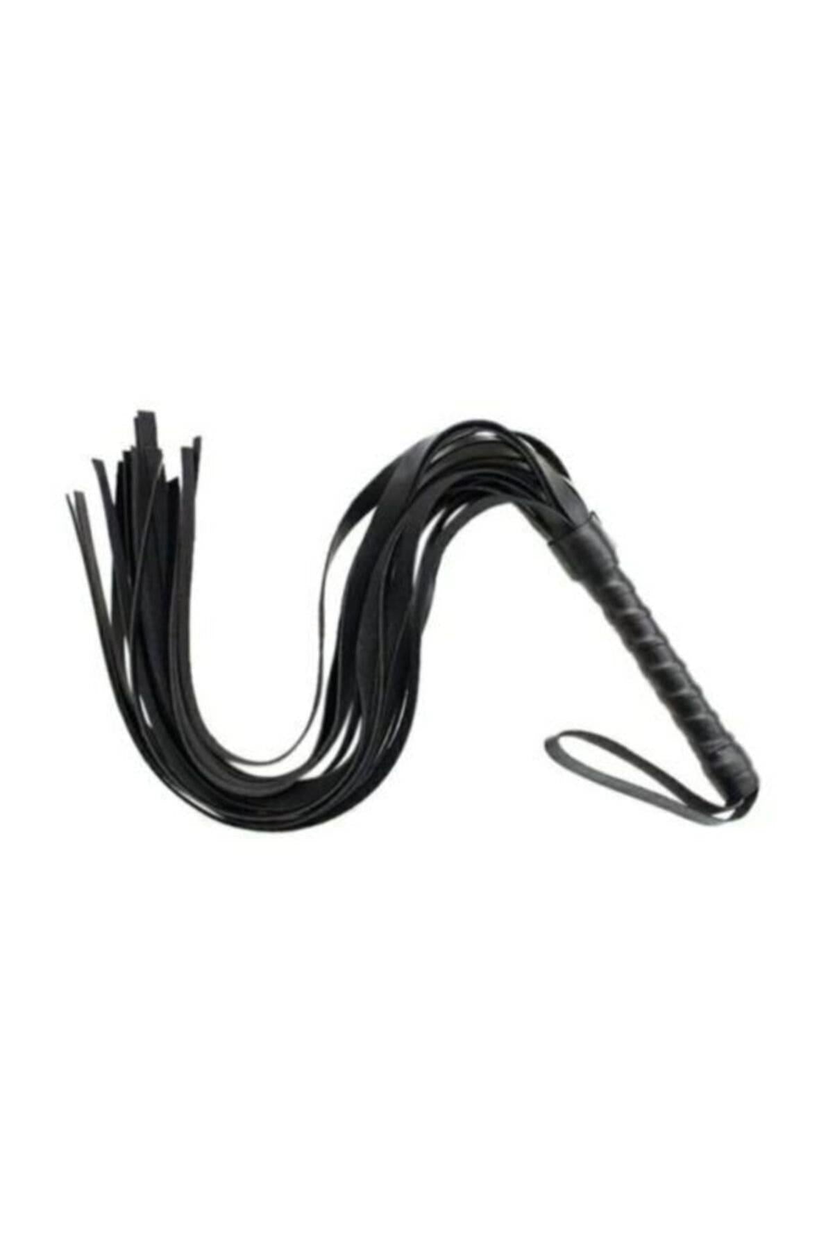 Getuftete Harness Peitsche 008 aus weichem Kunstleder