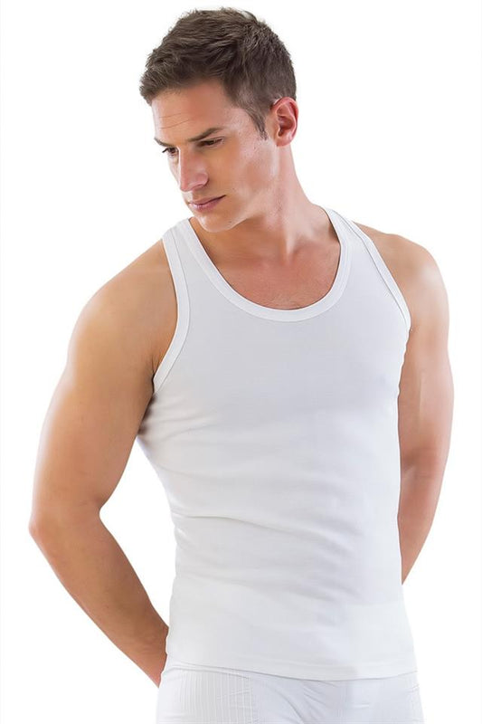 White  12320 Rambo Tank Top