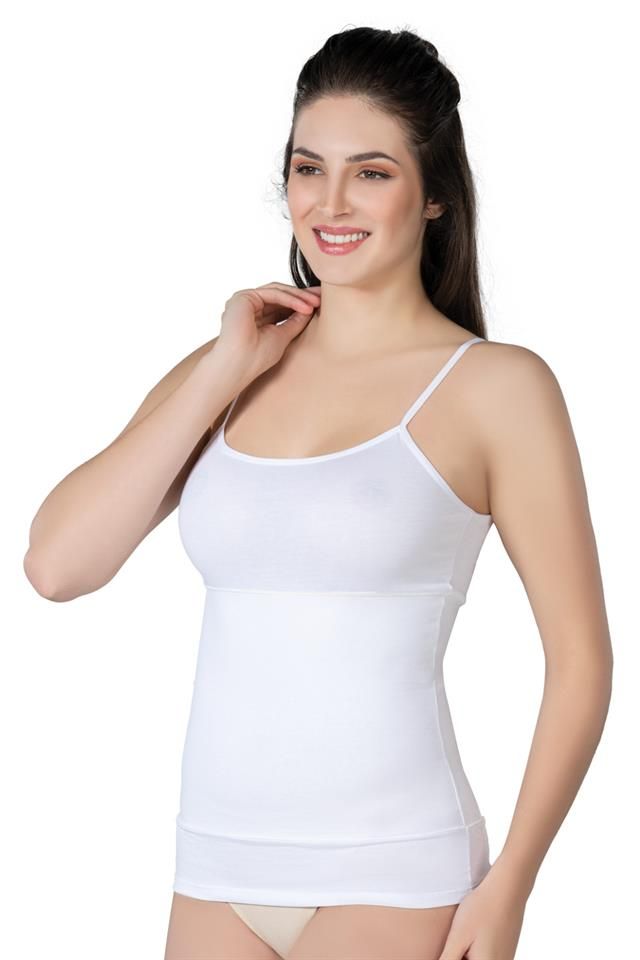 White  1401 Modal Cotton Women Athlete Corset