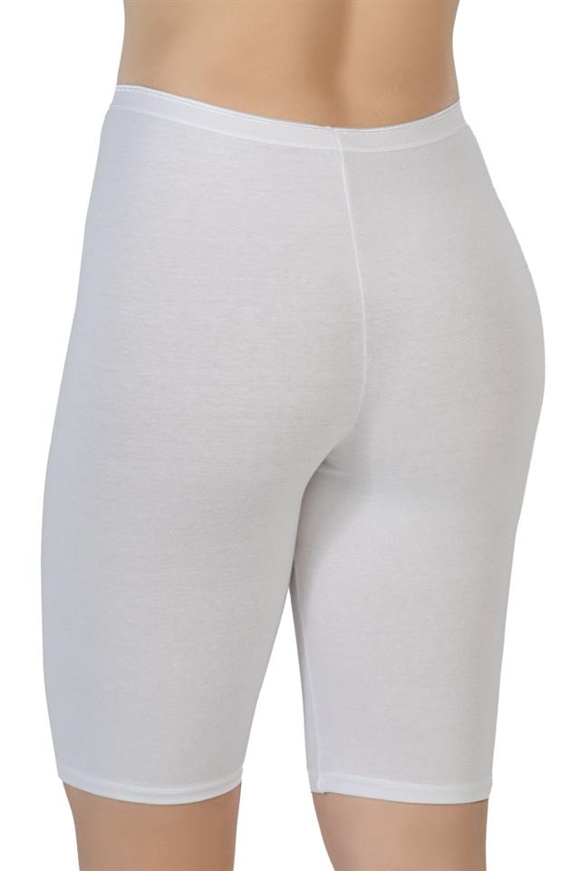 Weiße 1431 Laptop-Leggings aus Modal-Baumwolle