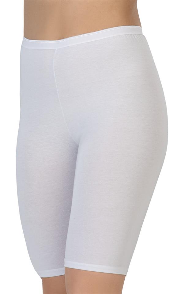 Weiße 1431 Laptop-Leggings aus Modal-Baumwolle