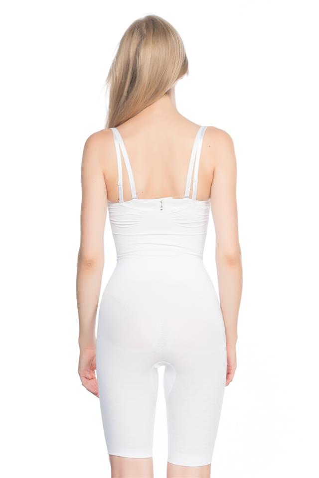 White  2013 Chest Open Leg Length Corset
