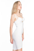 White  2013 Chest Open Leg Length Corset