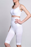 White  2015 High Waist Double Long Leg Corset