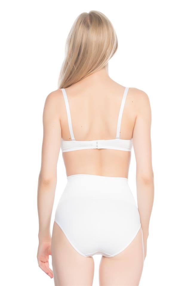 White  2021 Double Low Waist Slip Corset