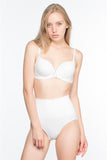 White  2021 Double Low Waist Slip Corset