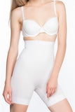 White  2032 Butt Open Massage Boxer Corset