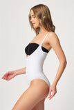 White  2043 Chest Open Back Body Corset
