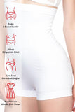 White  2047 High Waist Boxer Corset