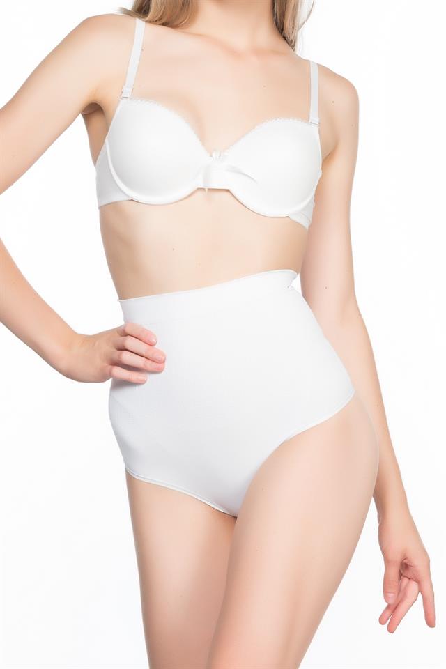 White  2054 Massage String Corset