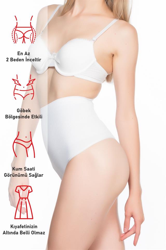 White  2054 Massage String Corset