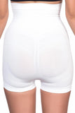 White  2055 High Waist Massage Boxer Corset