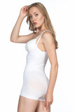 White  2058 Chest Open Short Leg Length Corset