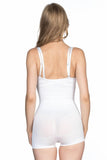 White  2058 Chest Open Short Leg Length Corset