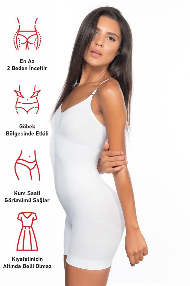 Weißes 2059 Boxerkorsett