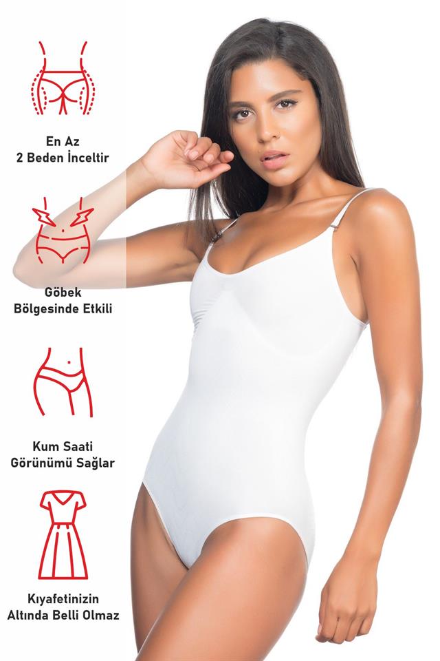 White  2072 Slim Body Corset