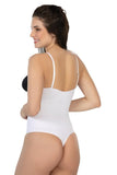 White  2076 Chest Open String Body Corset