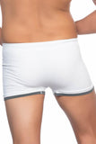 White  2104 Soft Men's Boxer