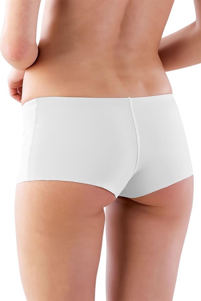 Weißes 2812 Boxer Laser Korsett