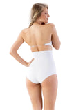 White  2813 High Waist Slip Laser Corset