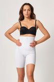 White  2814 Double High Waist Boxer Laser Corset