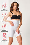 White  2814 Double High Waist Boxer Laser Corset