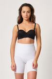 White  2816 High Waist Boxer Laser Corset