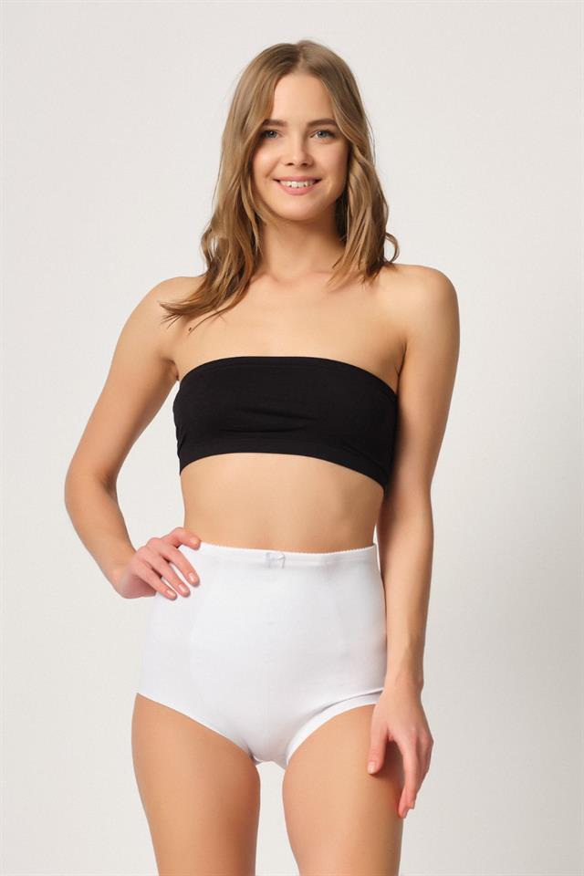 White  2819 Slip Double Tummy Booster Laser Corset