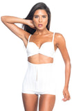 White  2824 High Waist Balen Aligned Slip Laser Corset