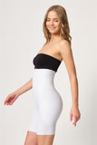 White  2832 High Waist Balen Backed Laser Corset