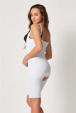 White  2915 Corset Vest Bedside Backed Long Corset