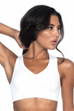 White  4011 Sports Bra Corset